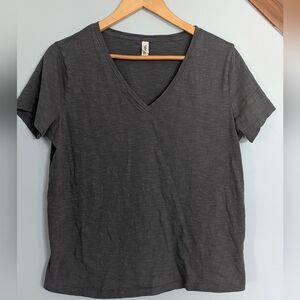 Far West‎ Classic Black V-Neck Women's Top